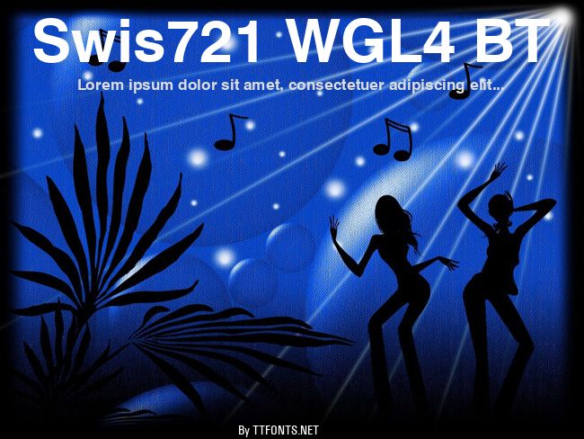 Swis721 WGL4 BT example